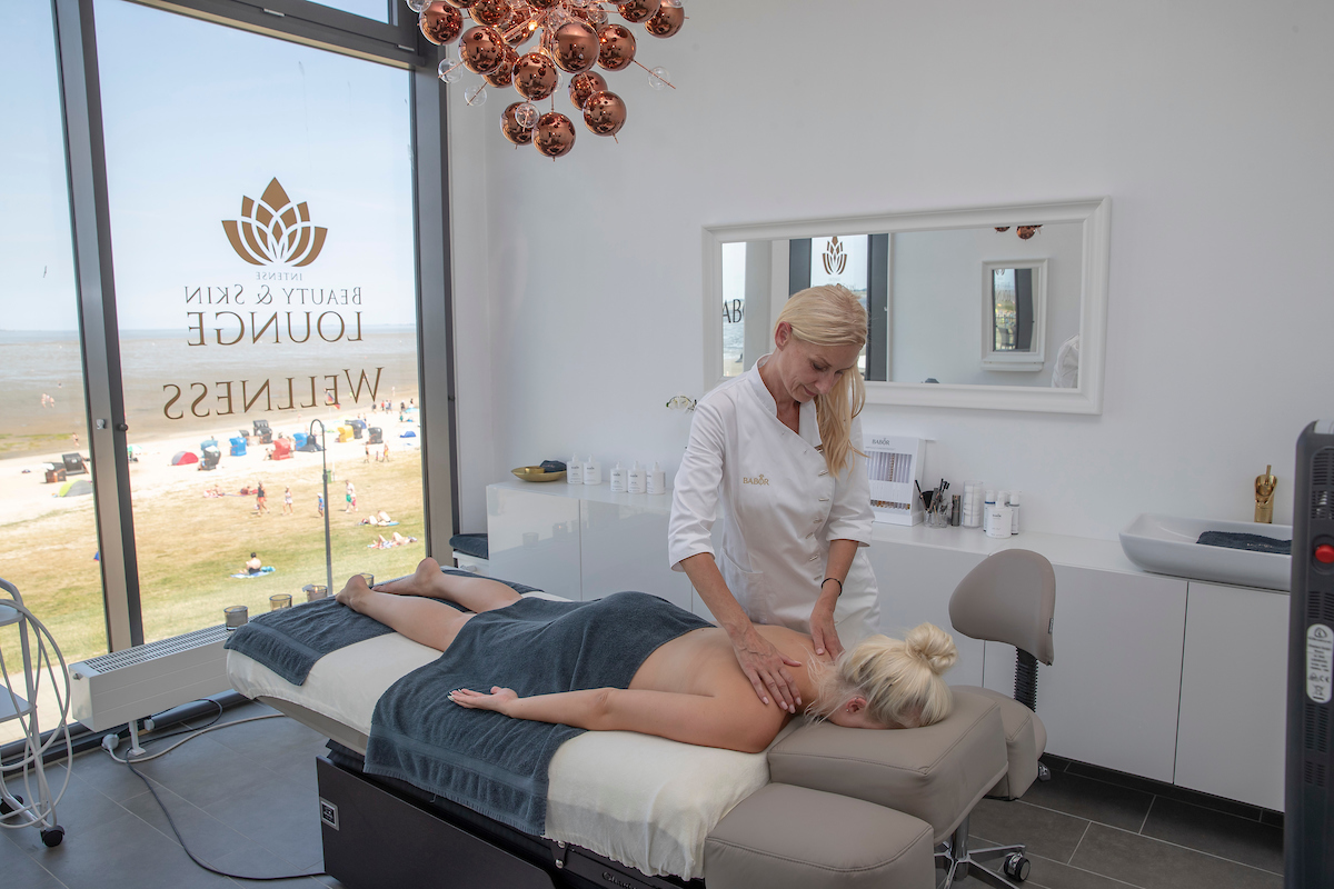 Massage in der Beauty und Skin Lounge
